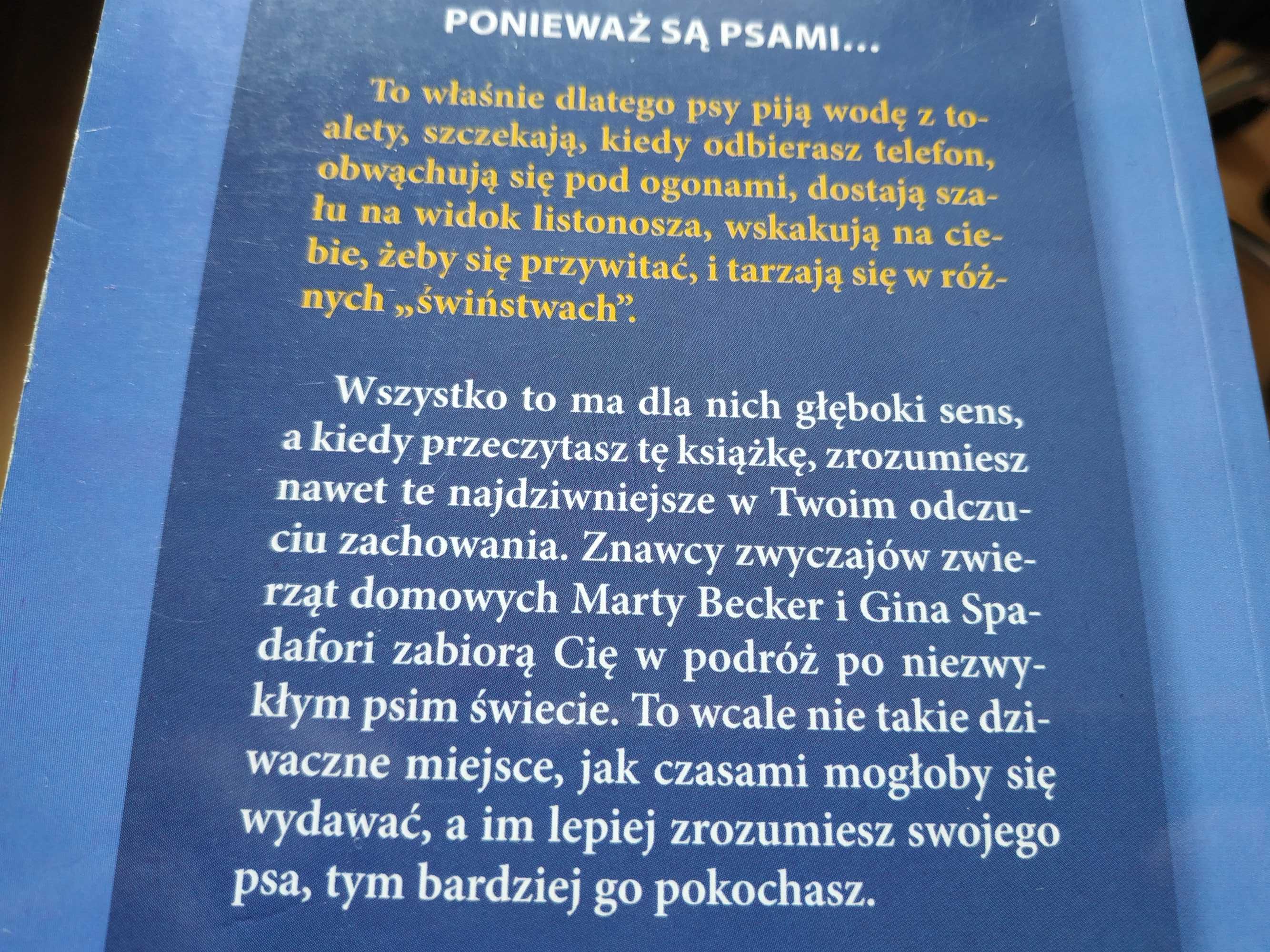Dlaczego psy piją wodę z toalety książka