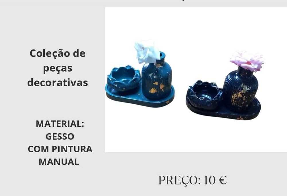 Vasos e peças decorativos