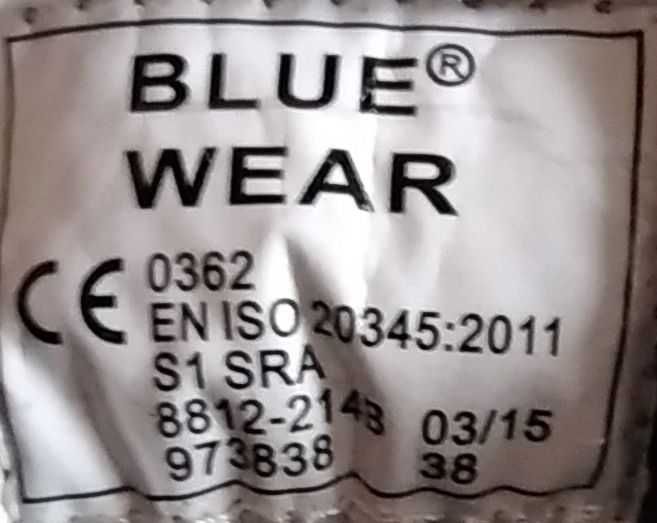 buty robocze Blue Wear 38 #160