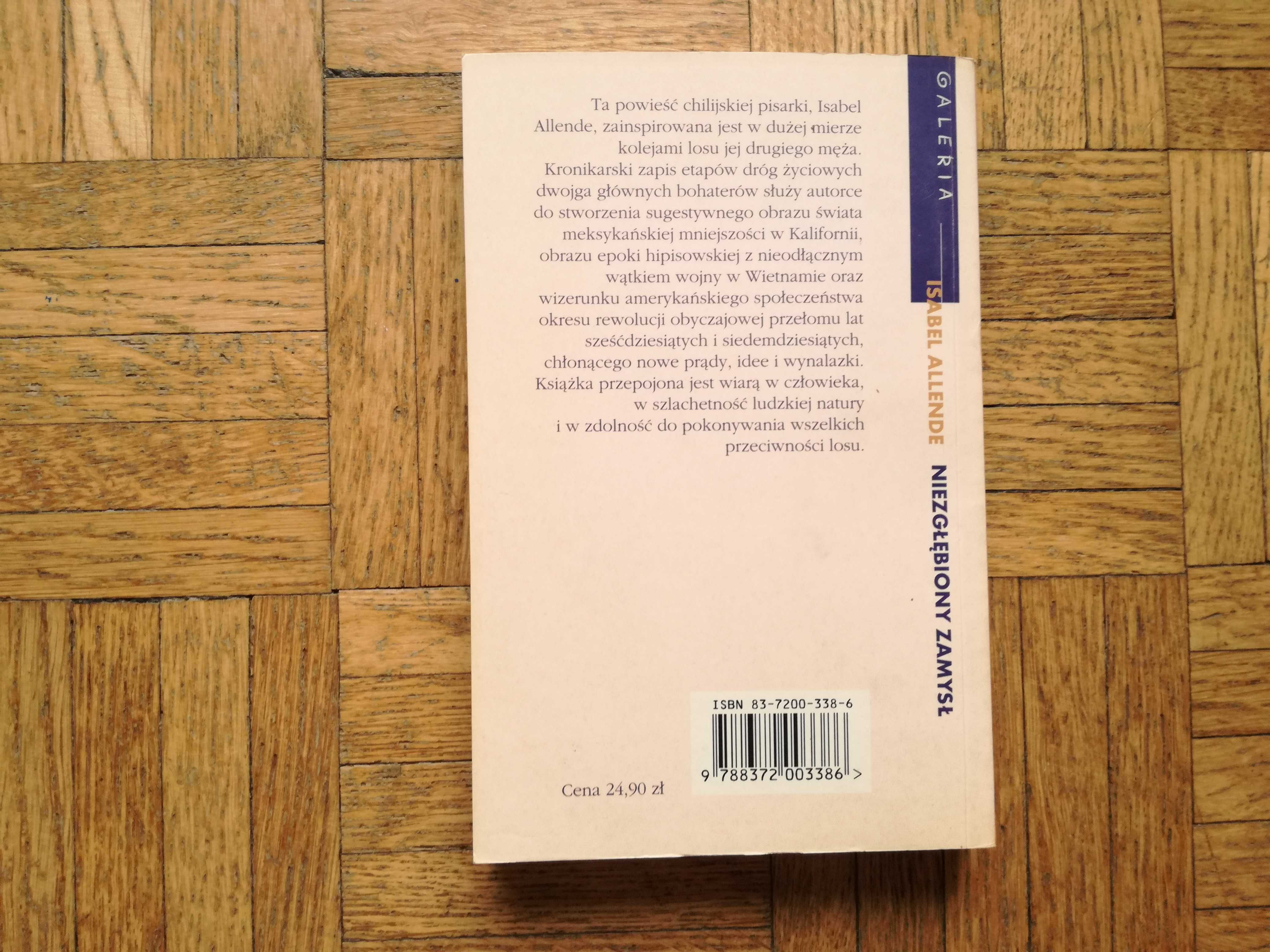 Niezgłębiony zamysł, Isabel Allende