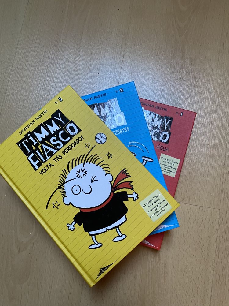 Coleção Timmy Fiasco - Vol. 1 a 3