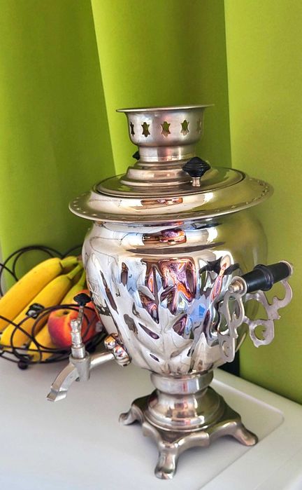 Samovar NOVO de Tula, Rússia, de 1987
