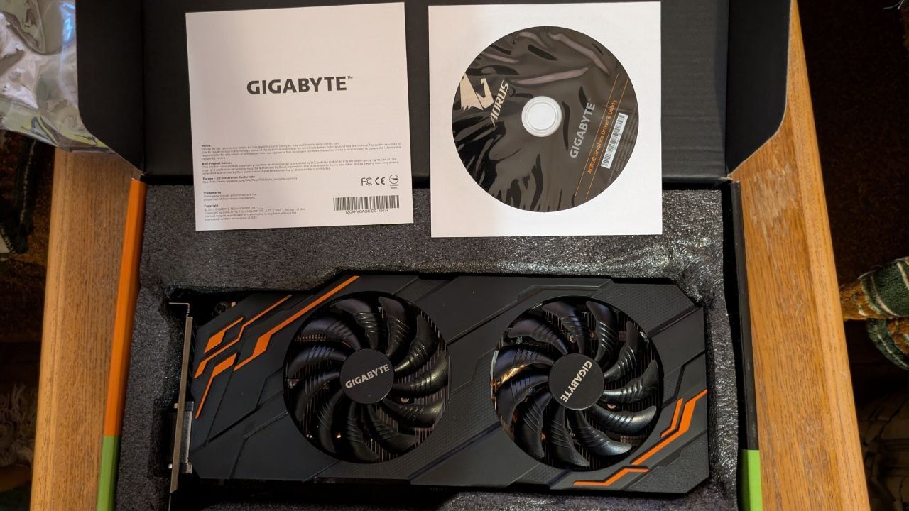 Відеокарта gigabyte geforce gtx1070 8G