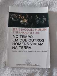 Livro " No tempo em que outros homens viviam na terra "