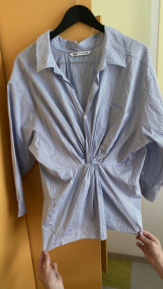 Блакитна рубашка Zara