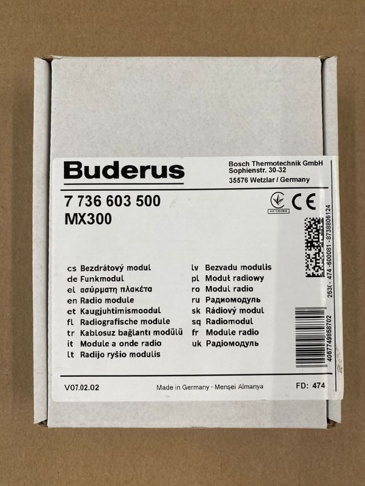 Buderus MX300 moduł internetowy