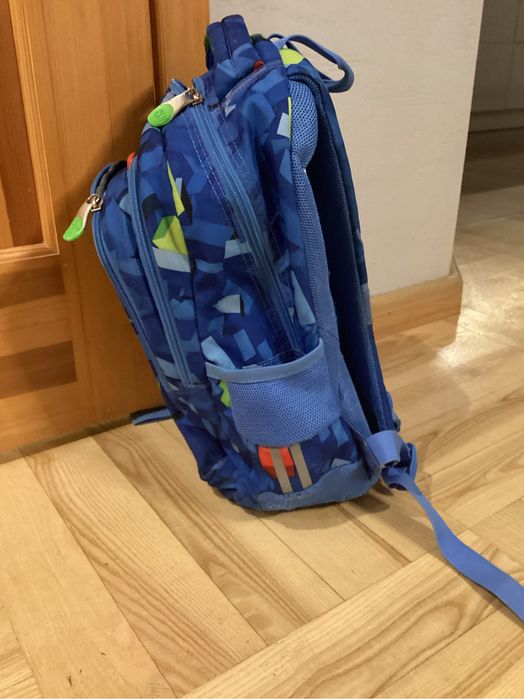 Plecak szkolny odblask wielokomorowy tablet tornister zdrowy kregoslup