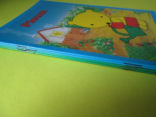 Colecção de 4 Cadernos Escolares do Ploum Ambar Anos 80