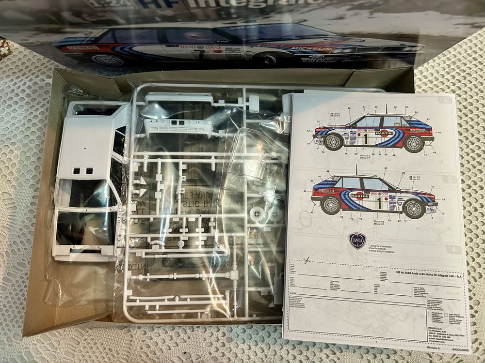 Kit italeri lancia rally 1/24