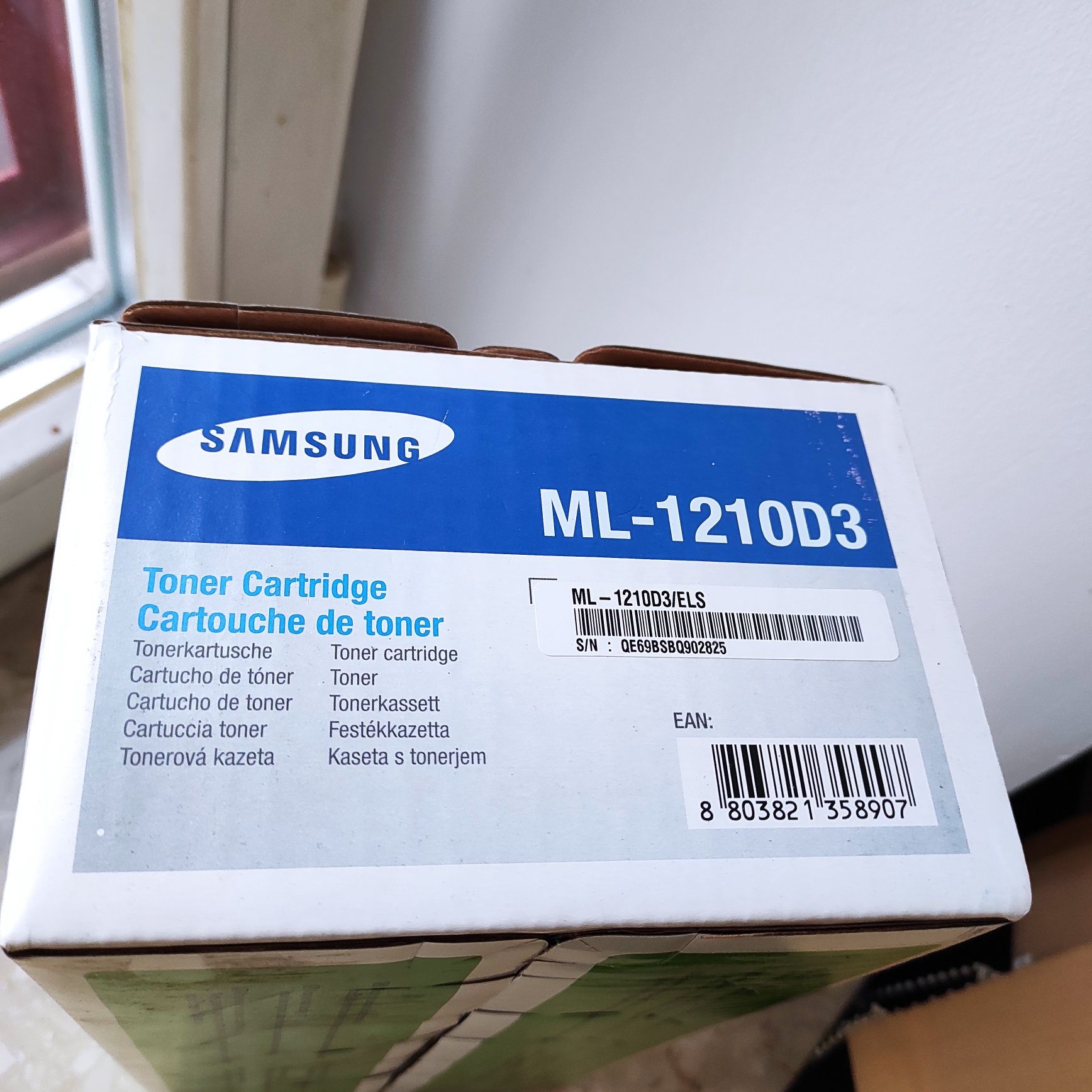 Oryginalny nowy Toner kartridż Samsung drukarka laserowa ML-1210D3