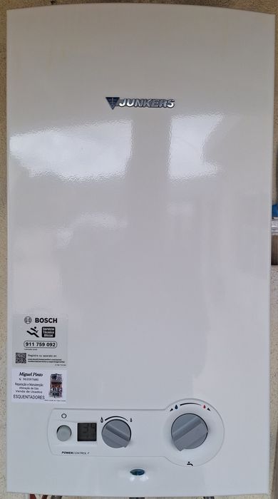 Esquentador Junkers Ventilado Gás Natural 11 Litros