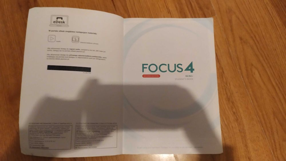 Focus 4, podręcznik, Pearson