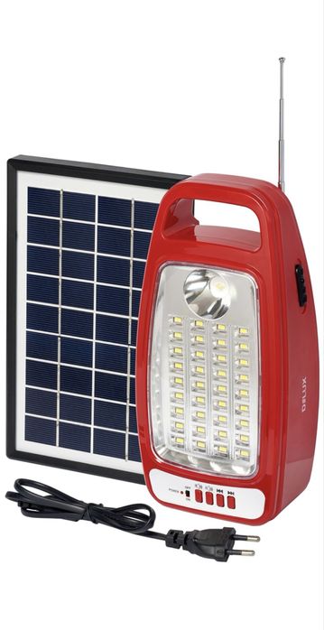 Ліхтар Delux REL-104 (6V4,5Ah) 36 LED 12W+1W 1000lm
