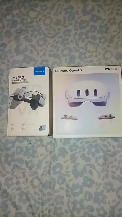 Meta Quest 3 512 GB + Bateria bobo VR Como novo (Ler a descrição!!)
