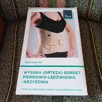 Orteza gorset piersiowo - lędźwiowo - krzyżowy.