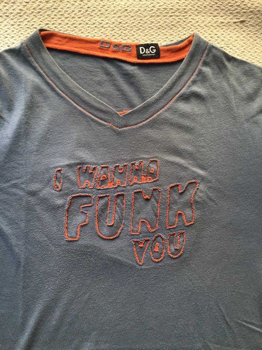 T-Shirt Vintage --- D & G  Dolce & Gabanna -- Tam. M