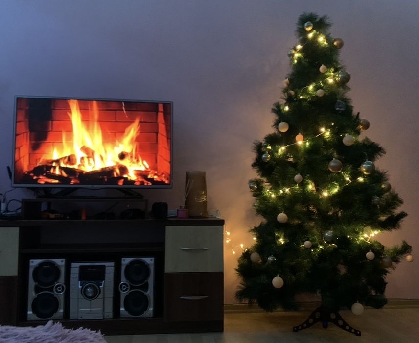 Ялинка 1.80 см, з двох частин