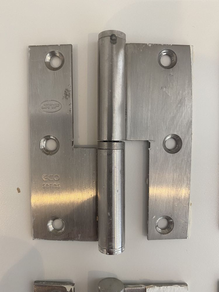 Conjunto de dobradiças inox JNF