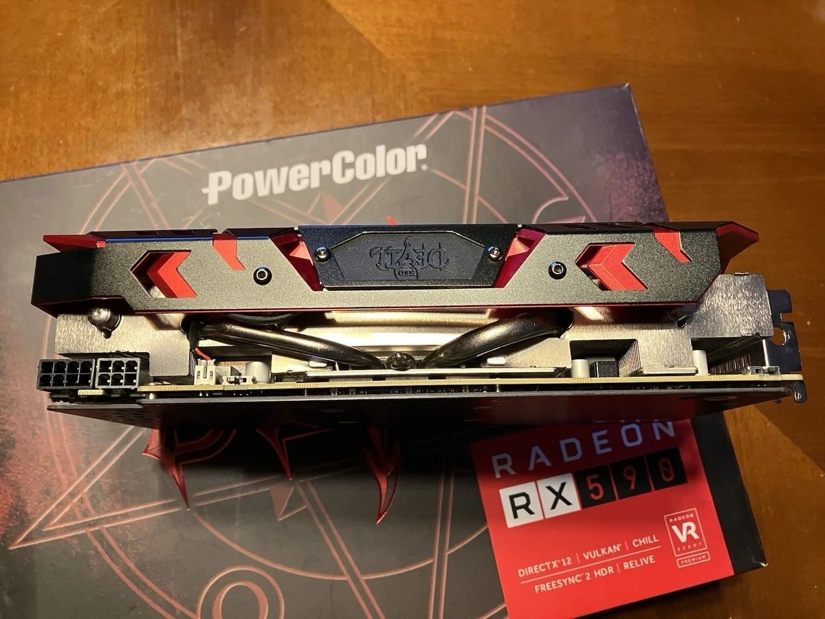 RX 590 8gb DDR5 RED DEVIL power color