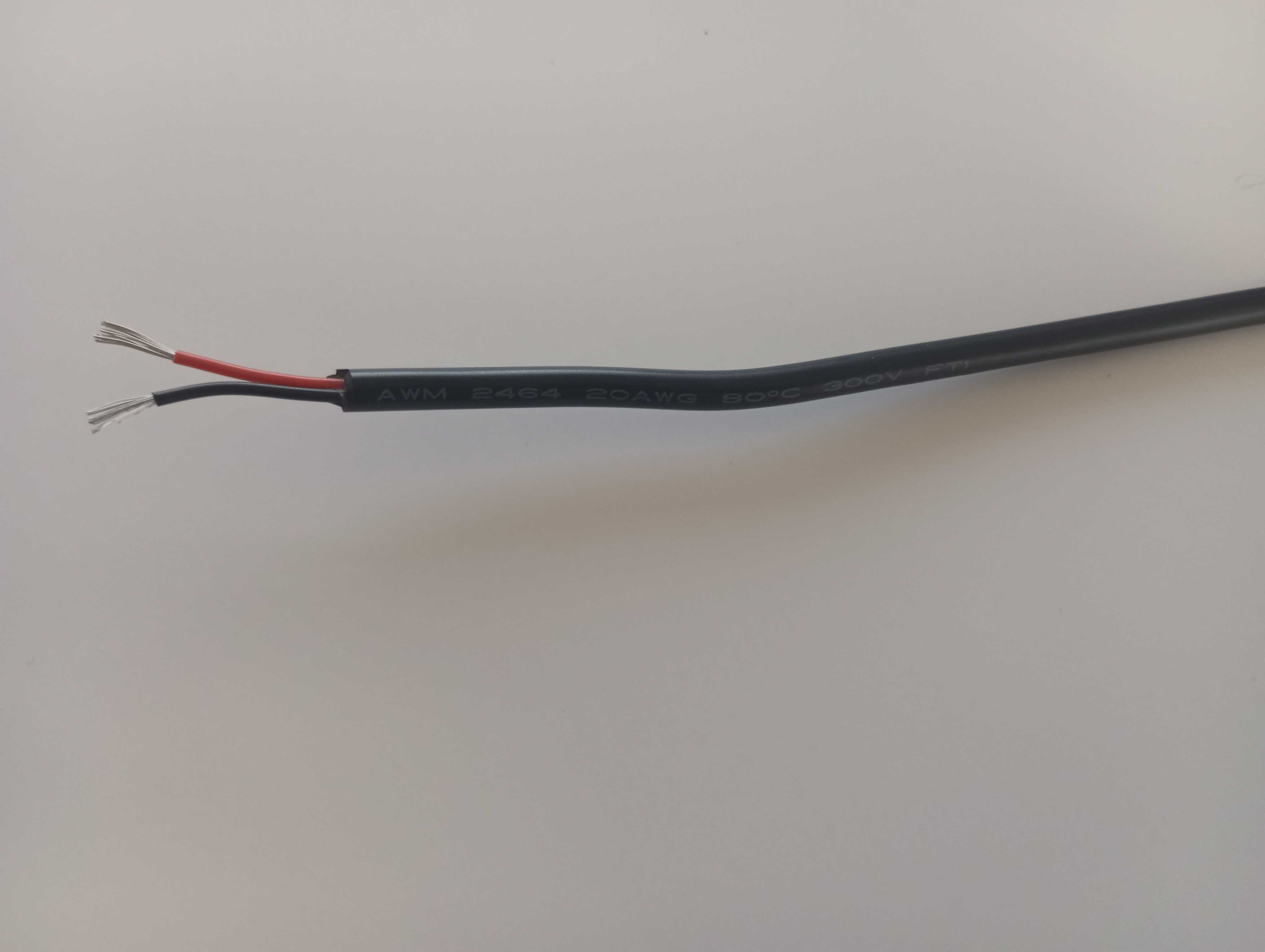 Кабель 2х жильный AWM 2464 20awg 300v FTI