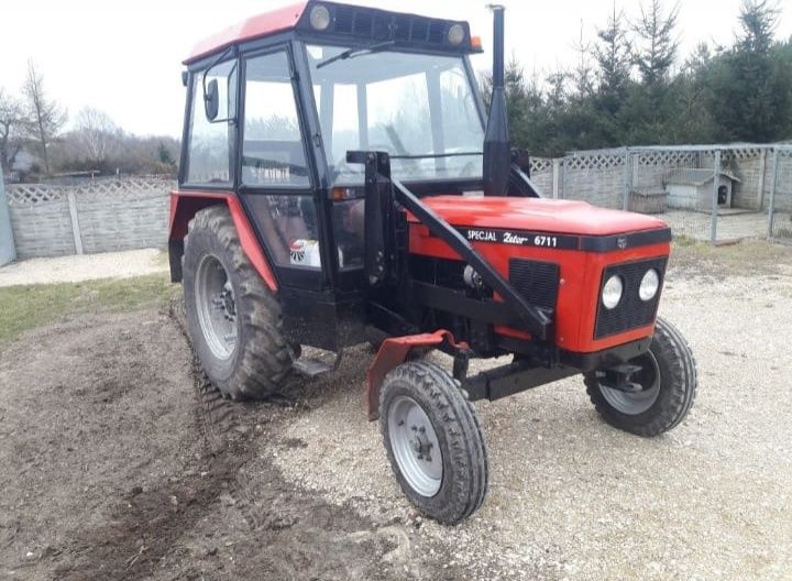 Traktor Ciągnik Rolniczy Zetor 6711 Wspomaganie Tur