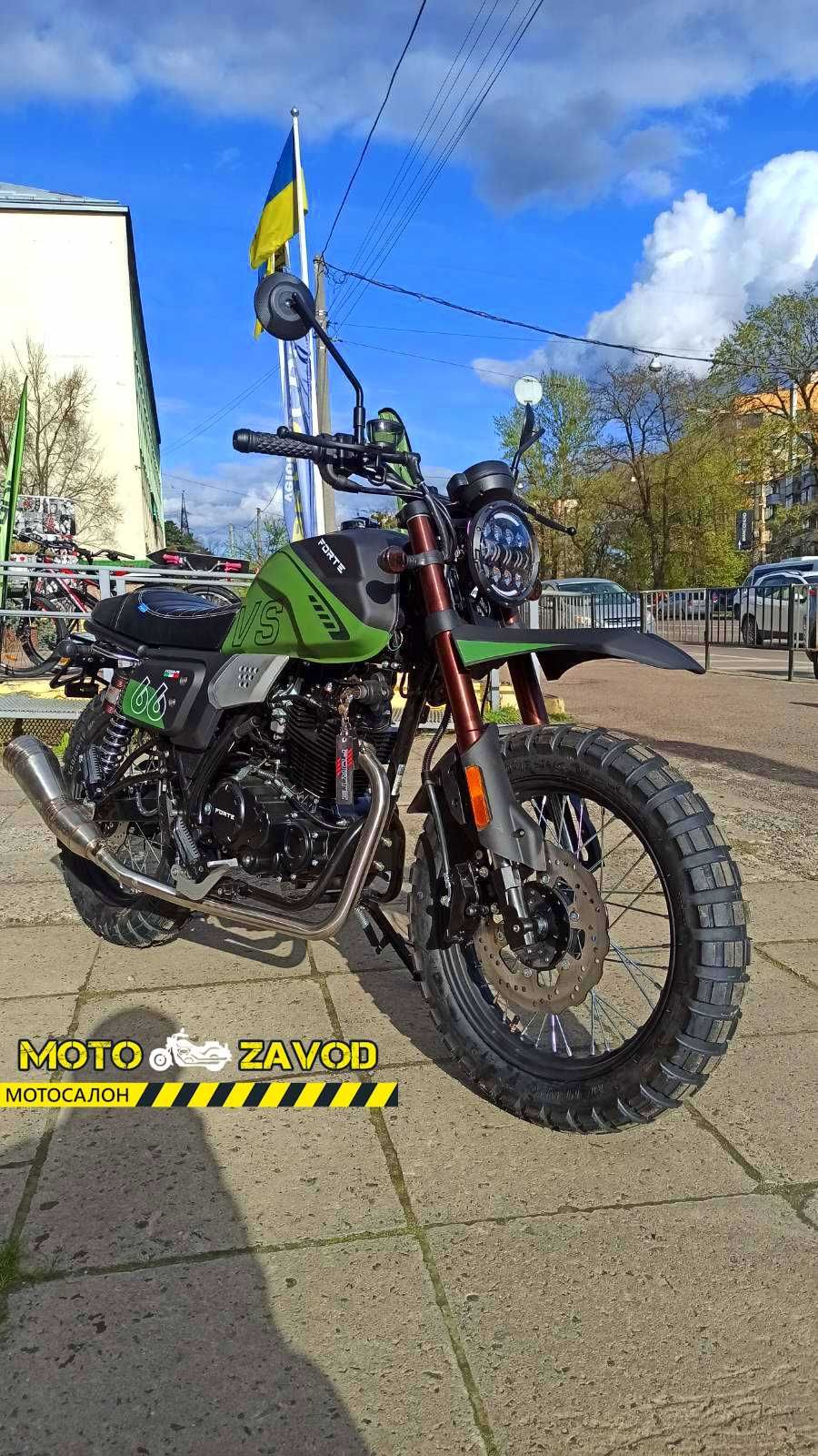 Мотоцикл Scrambler 250 Forte FT250 F6 - гарантія доставка кредит