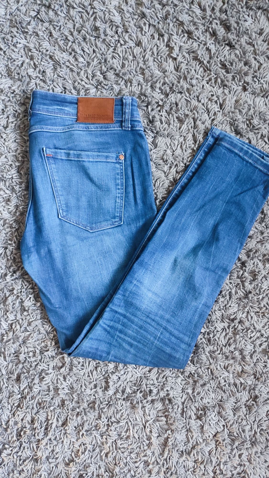 Spodnie jeansy damskie ZARA rozm.38