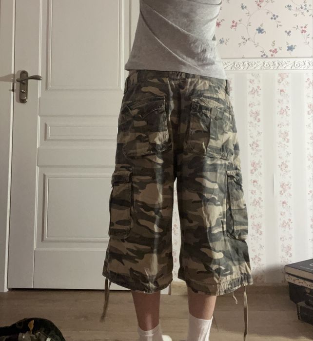y2k камуфляжні шорти