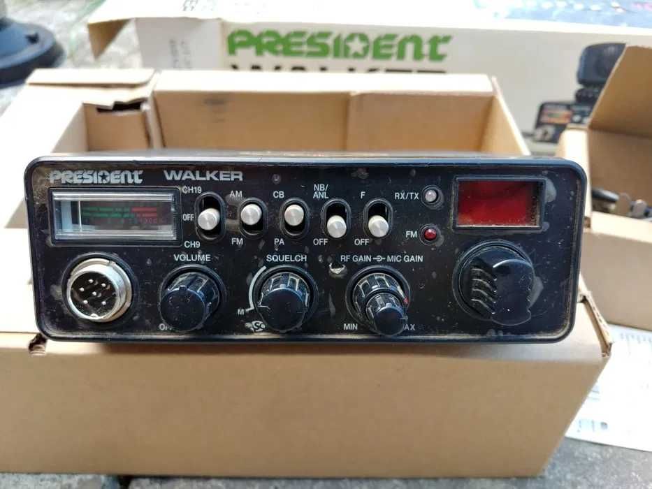 cb radio president WALKER asc KOMPLET