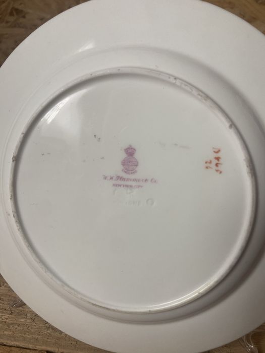 Англійські вінтажні порцелянові тарілки
