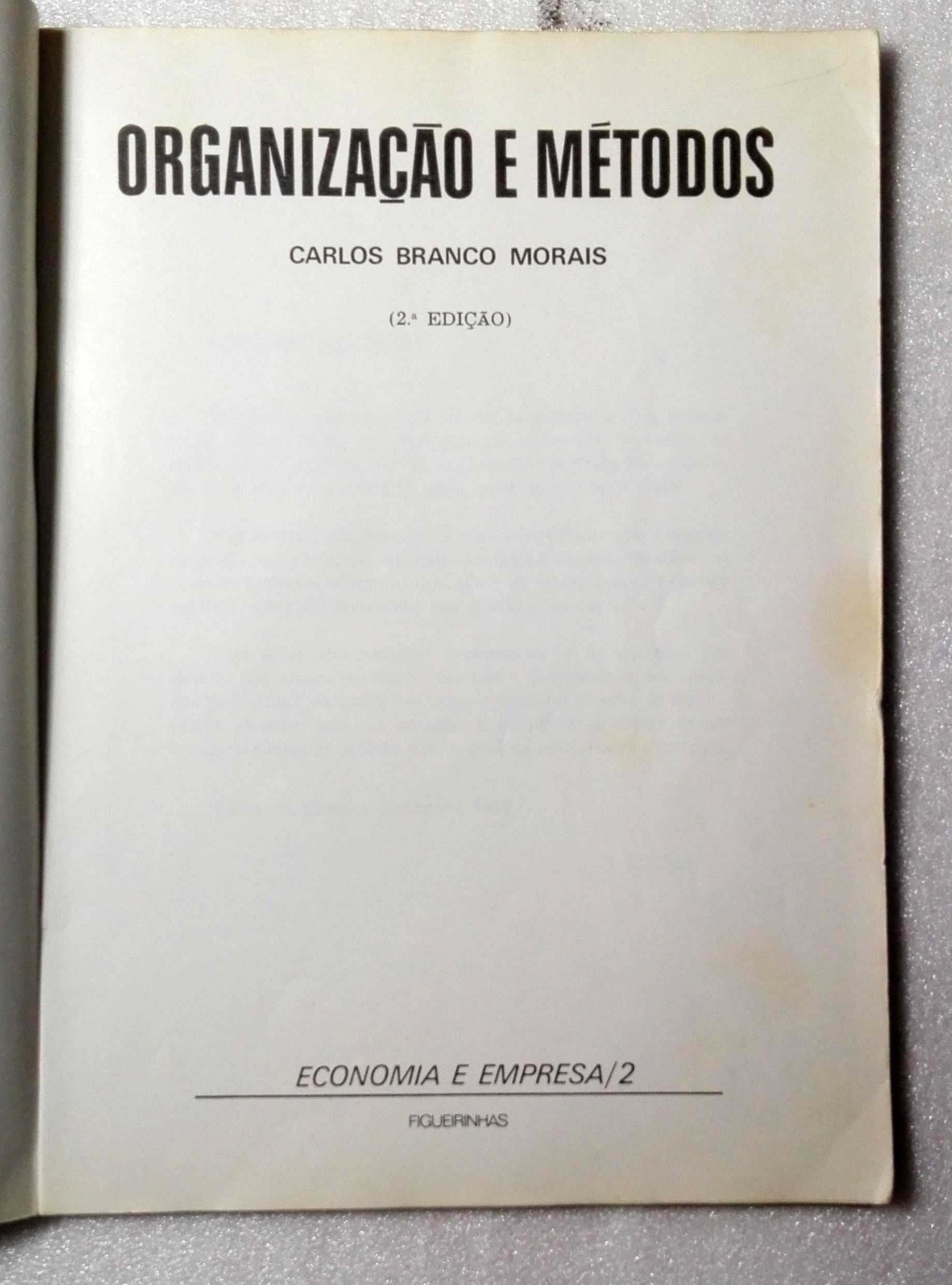 Livro Organização e Métodos