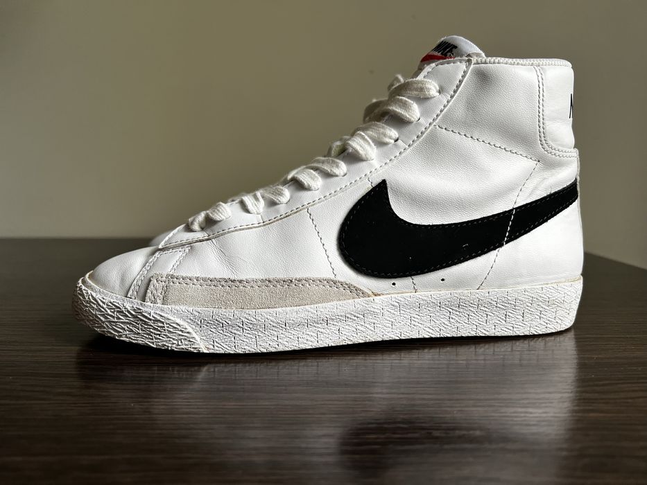 Кеди Nike Blazer Mid GS 'White Black' CZ7531-100 Розмір 38.5 на 24 см