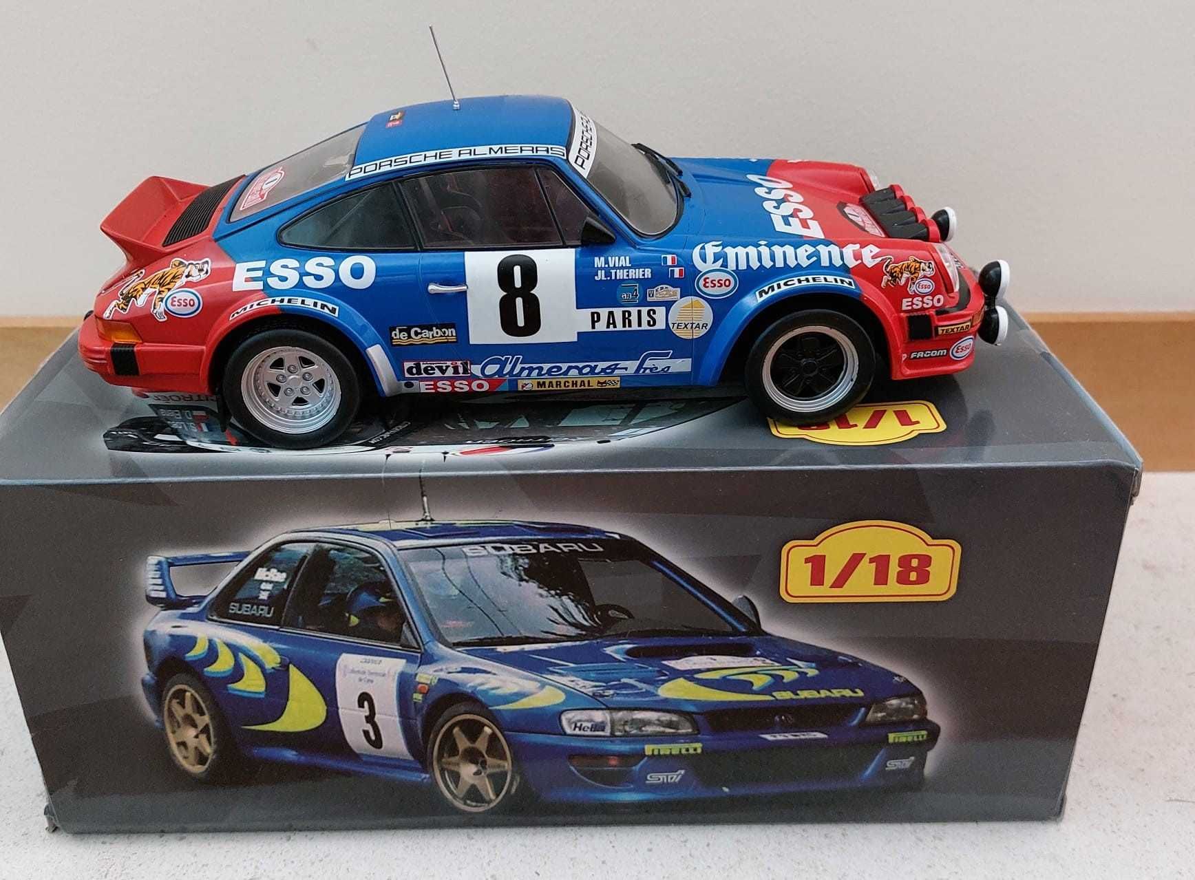 Miniatura Porsche 911 SC #8 Esso Rallye MONTE CARLO 1982 Altaya 1:18