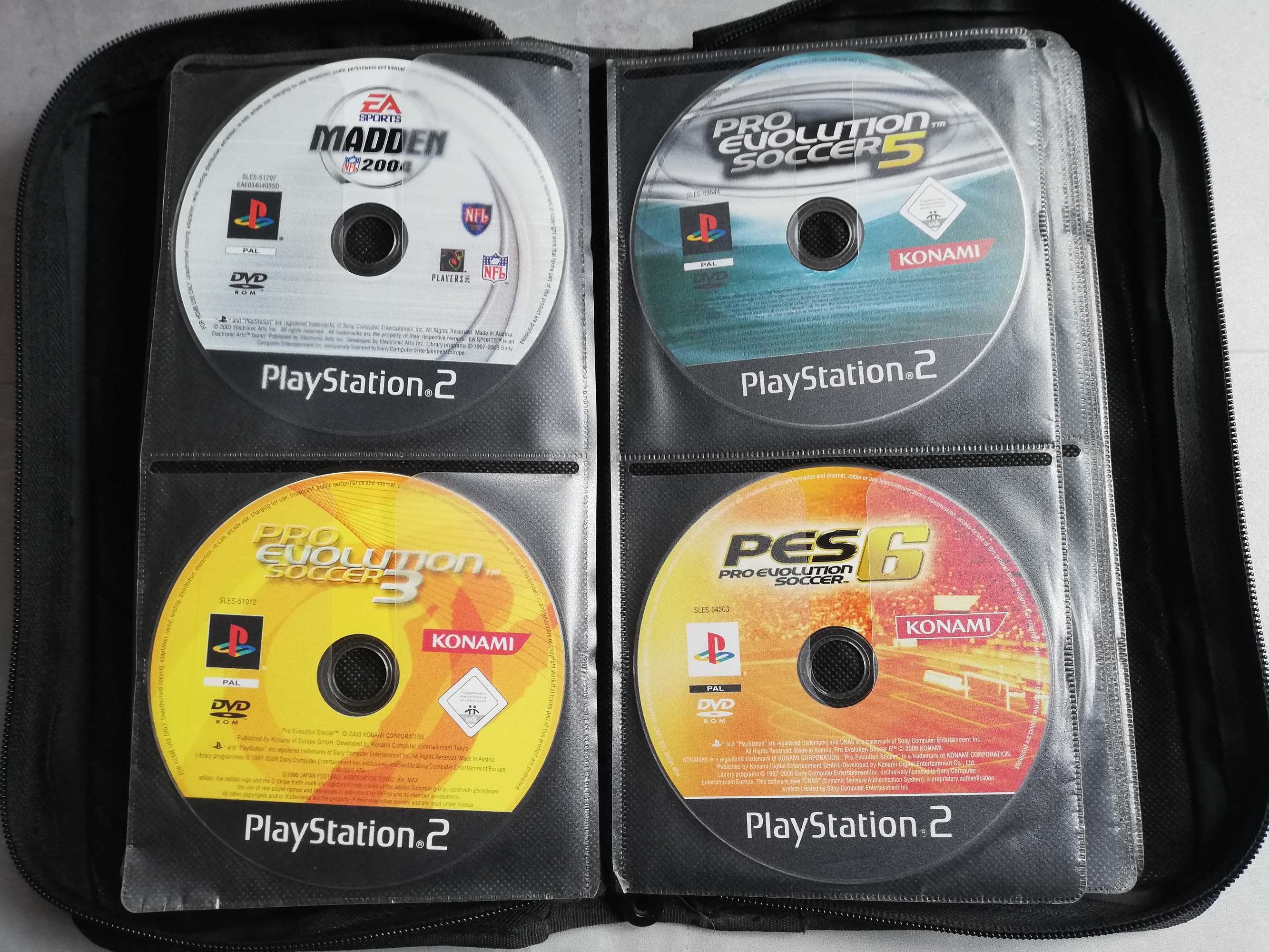 Jogos Playstation 2 antigos em bom estado