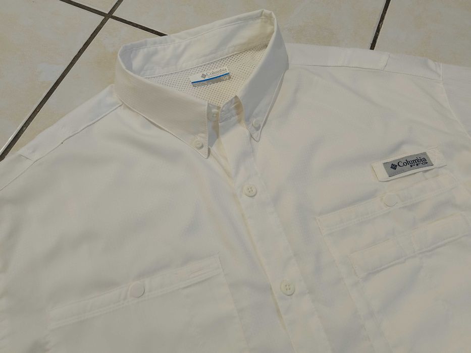 COLUMBIA USA - NOWA! z LOGO Koszula Męska Trekkingowa rozmiar XL