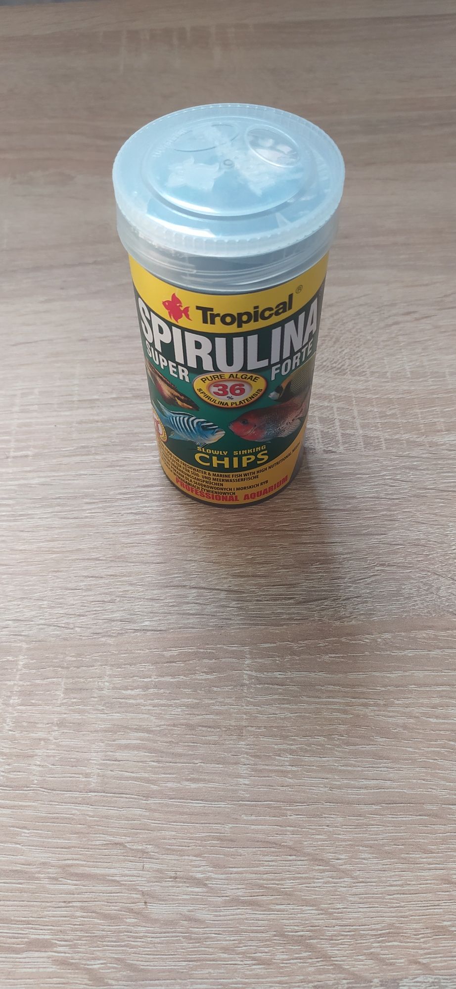 Tropical spirulina forte chips 36% 130g/250ml