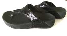 Japonki FitFlop z cekinami
