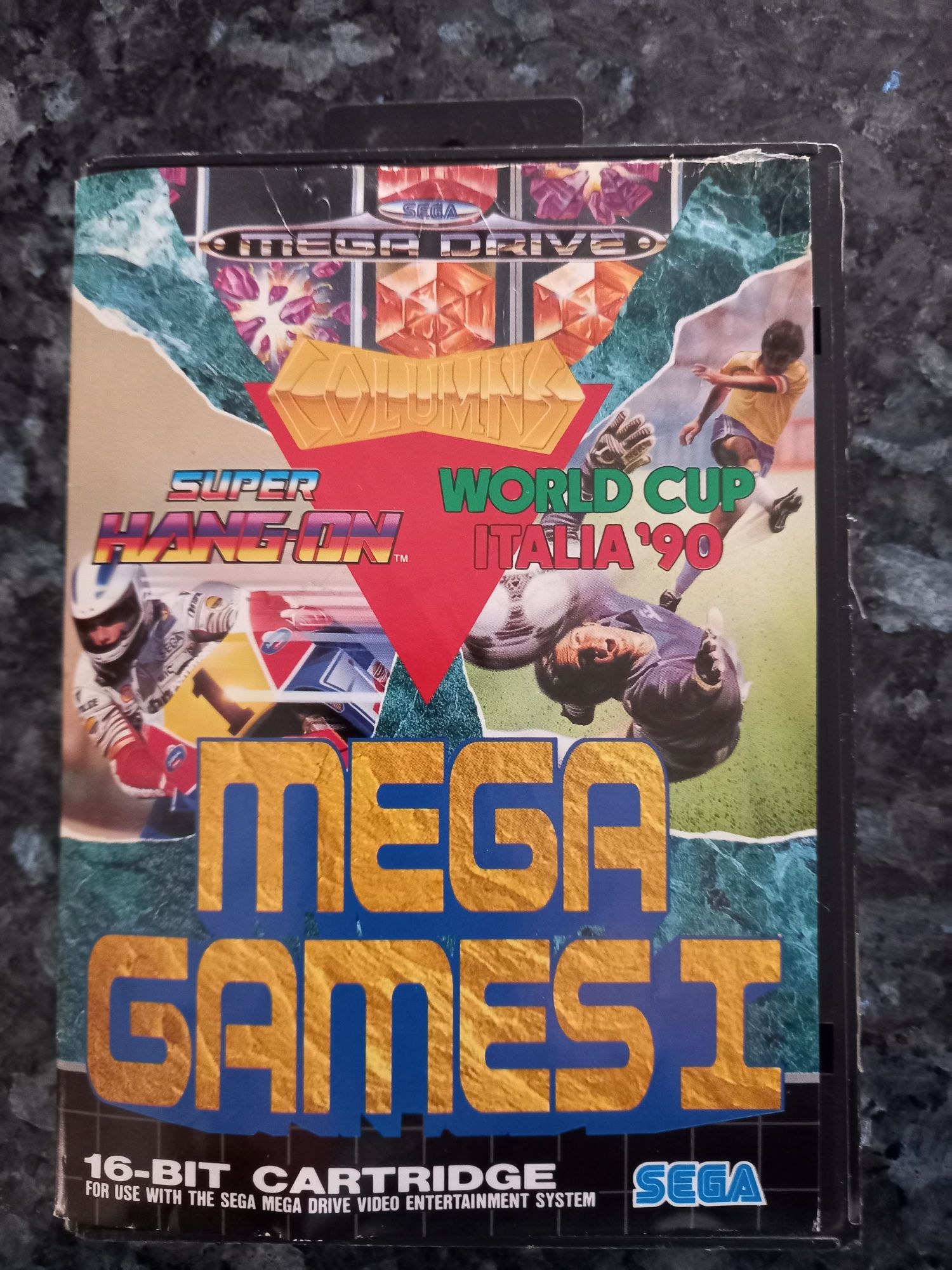 Cassete de jogos-Mega Games I world cup Italia 90