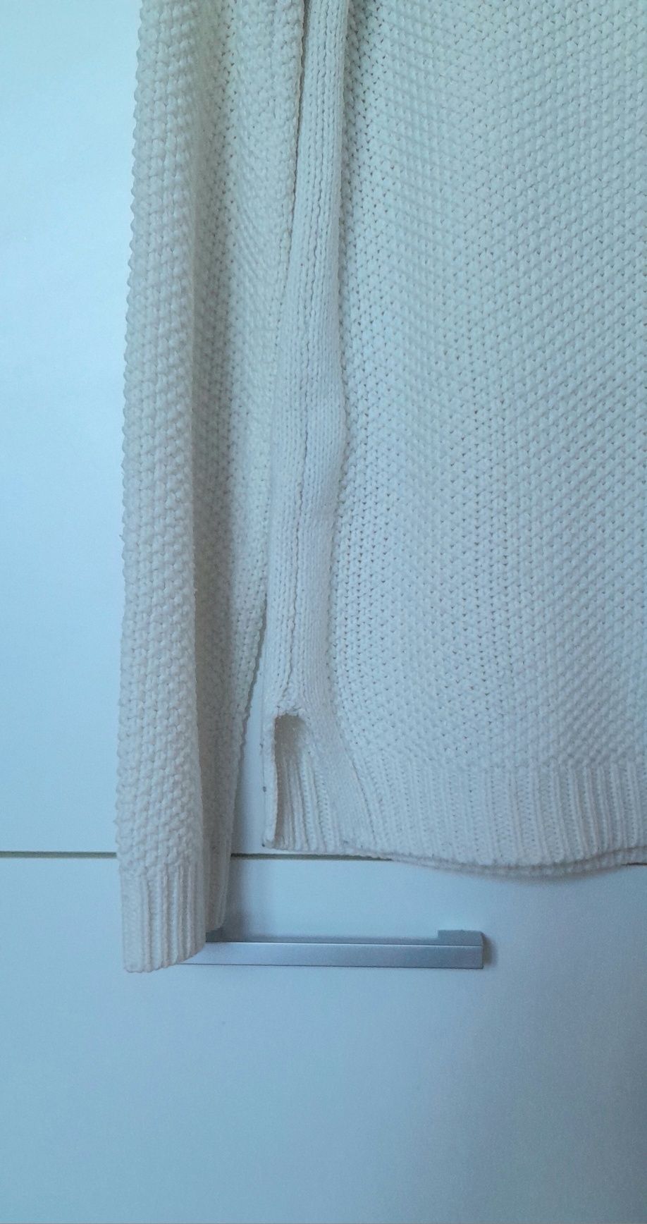 Biały sweter Reserved L, M