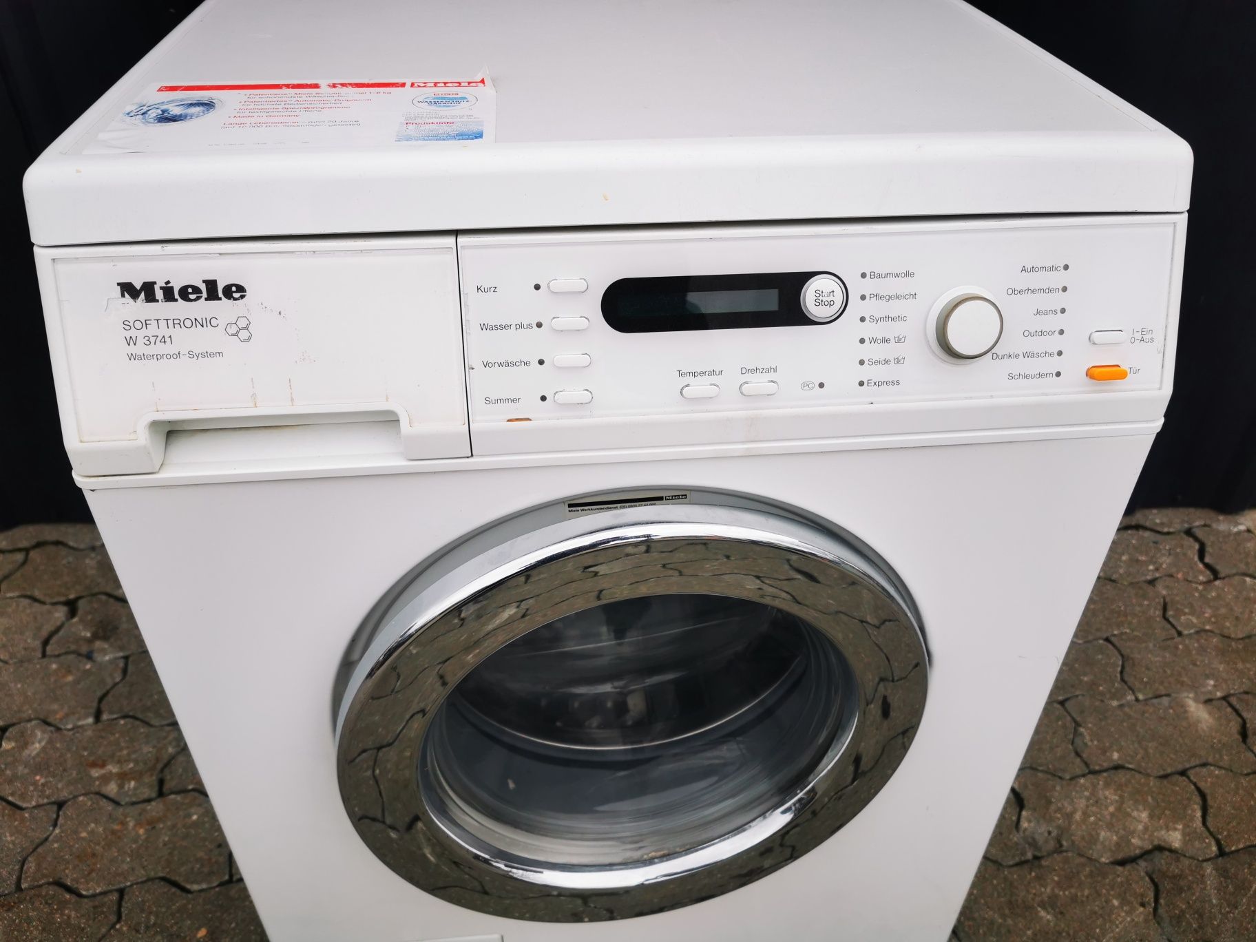 Pralka automatyczna MIELE SOFTTRONIC W 3741 plaster miodu 6kg z Niemie