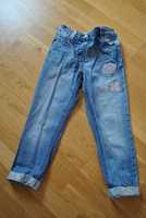 Spodnie jeansowe r. 104/110 Nutmeg