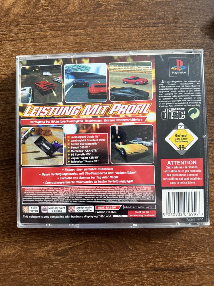 Need for speed 3 hot pursuit PlayStation 1