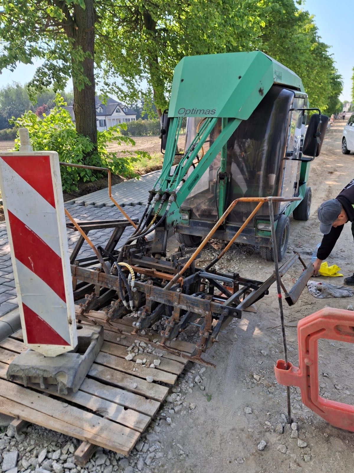 Optimas  Rotator  Układarka do kostki Optimas