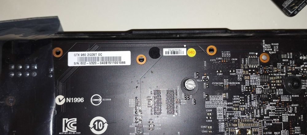 Karta graficzna GTX 960 2GD5T OC