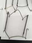 Suporte pratos parede