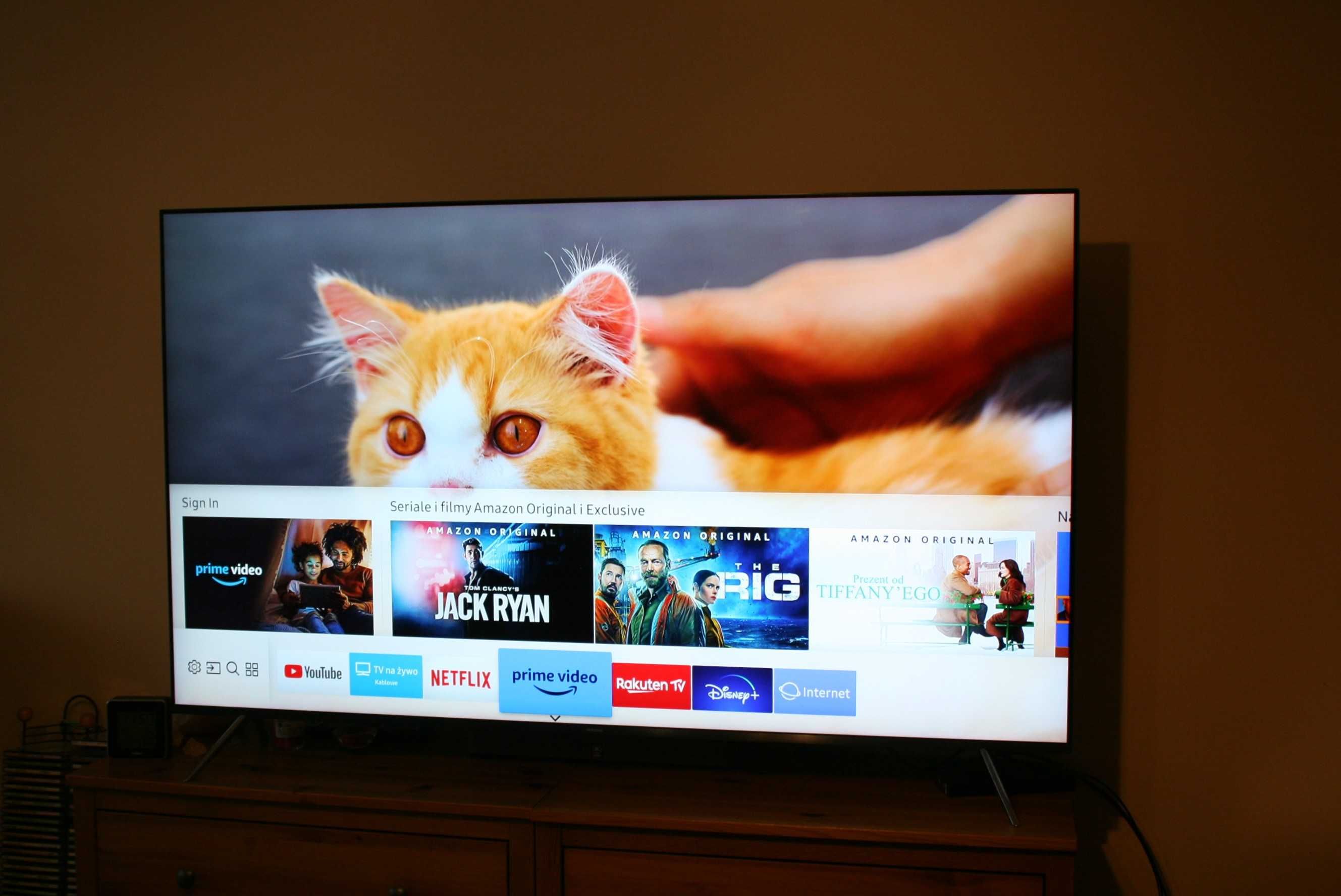 Telewizor Samsung 55 cali   Smart TV  4K UHD
