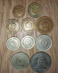 Монети Болгарії 10 шт.