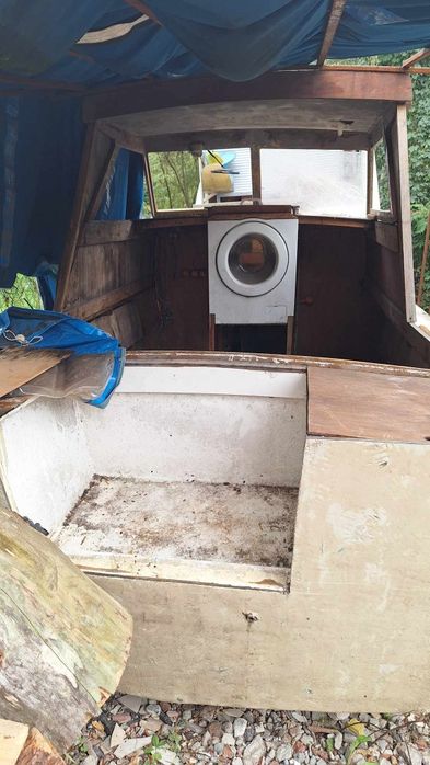 Kabinowa Łódź motorowa Kadłub okazja