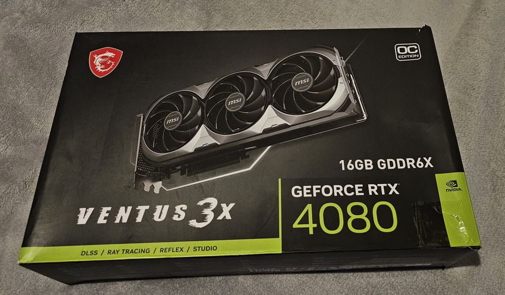 Видеокарта MSI RTX 4080 16GB VENTUS под ремонт