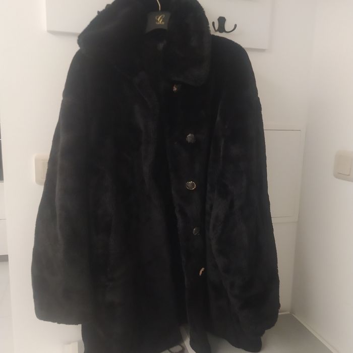 Kożuch meski ze stójką